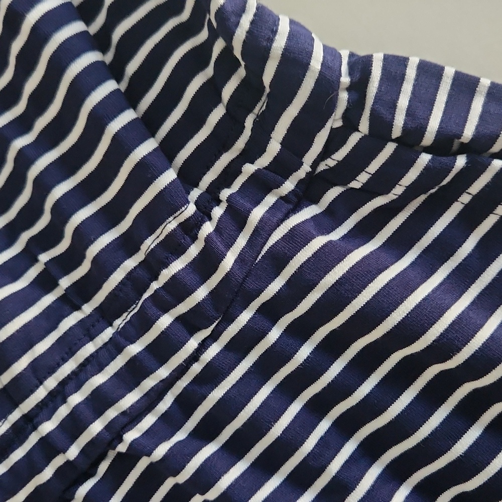 Hilary Radley Navy and White Striped Top - Picture 7 of 7